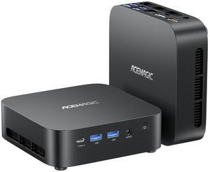 ACEMAGIC Mini Gaming PC ,AMD Ryzen 5 7430U 8T/16C 32GB DDR4 512GB NVME SSD Mini Desktop Computer,Windows 11 Pro Mini PC Gaming WiFi6/BT5.2,4K UHD/RGB Lights/3 Adjustable Mode,Display for Business