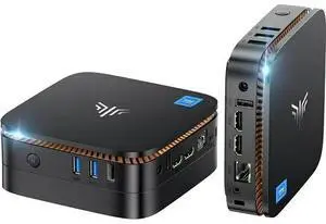 Mini PC AK1PLUS with intel 12th Gen Alder Lake N100 Mini Desktop Computers, 16GB RAM 512GB ROM