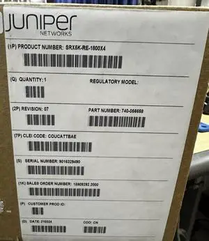 Juniper Networks, Inc. SRX5K-RE-1800X4 enhanced Routing Engine - NEW - OEM