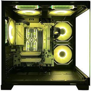 AOACE Gaming desktop AMD Ryzen 7 5700G (up to 4.6GHz) B550M 32GB DDR4 3200MHz 1TB M.2 NVMe 550W PSU WIFI6E&BT5.3 Windows 11 home