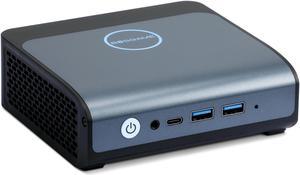 BOSGAME Ubuntu Linux Mini PC,Intel N100 16GB RAM 512GB SSD Mini Computers,Dual 2.5 Gigabit Etherent LAN,Micro Home Server PC Support 4K Triple Display/WiFi5/BT5.2/USB3.2