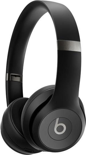 Beats Solo 4 - Wireless Bluetooth On-Ear Headphones  Apple & Android Compatible  Up to 50 Hours of Battery Life - Matte Black