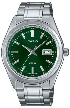 Casio Standard Green Dial Quartz Casua Men's Watch MTP-B180D-3AV