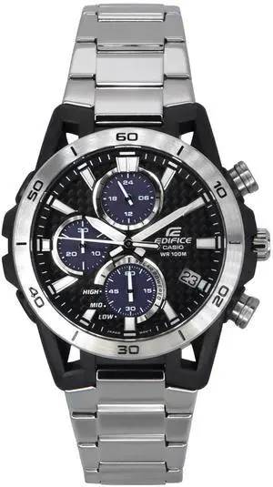 Casio Edifice Chronograph Grey Dial Solar Powered 100M Men's Watch EQS-960D-1AV