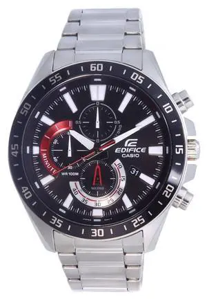 Casio Edifice Chronograph Analog Quartz EFV-620D-1A4V 100M Men's Watch