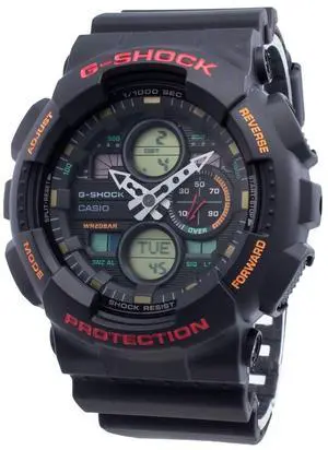 Casio G-Shock GA-140-1A4 Shock Resistance Quartz 200M Men's Watch