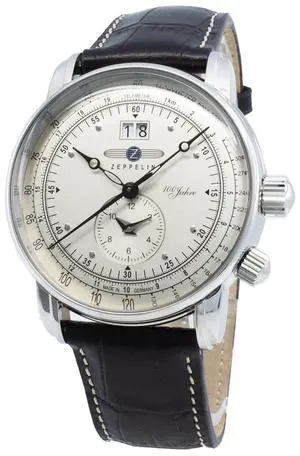 Zeppelin 100 Jahre 7640-1 76401 Quartz Tachymeter Men's Watch