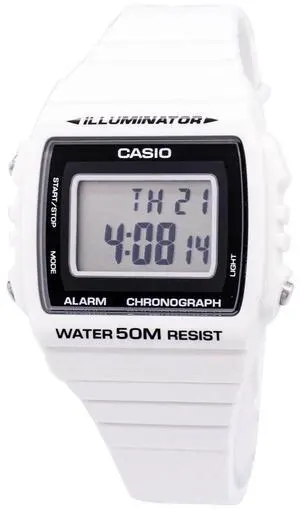 Casio Digital Alarm Chronograph W-215H-7AVDF W-215H-7AV Unisex Watch