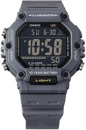 Casio Digital Resin Strap Quartz AE-1600H-8BV 100M Men's Watch Casio Digital Resin Strap Quartz AE-1600H-8BV 100M Men's Watch