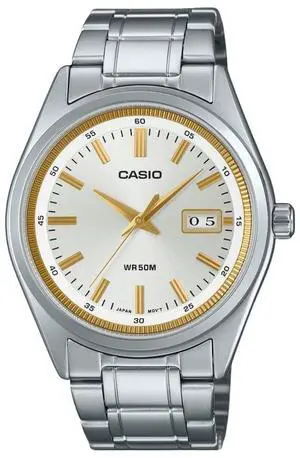 Casio Standard Silver Dial Quartz MTP-B180D-7AV Men's Watch Casio Standard Silver Dial Quartz MTP-B180D-7AV Men's Watch