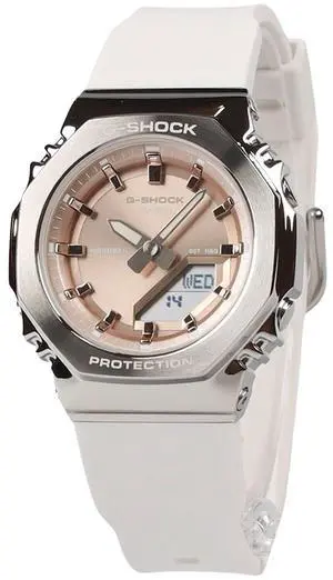 Casio G-Shock Gold Tone Dial Sports Quartz 200M Women's Watch GM-S2110-7A9