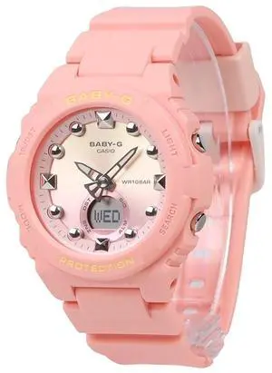Casio Baby-G Pink Dial Sports Quartz 100M Women's Watch BGA-320-4A1