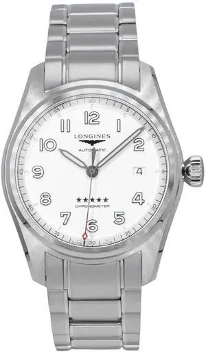 Longines Spirit Silver Dial Automatic Casual 100M Men's Watch L3.810.4.73.6