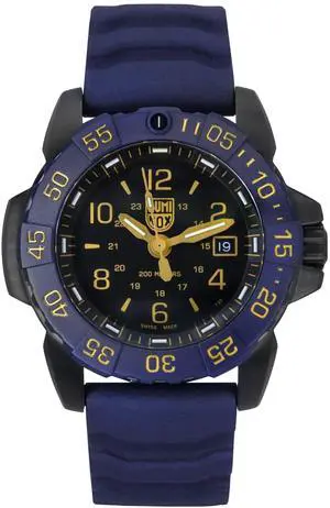 Luminox Navy SEAL Black Dial Quartz Diver's 200M Men's Watch XS.3255.CB.NSF