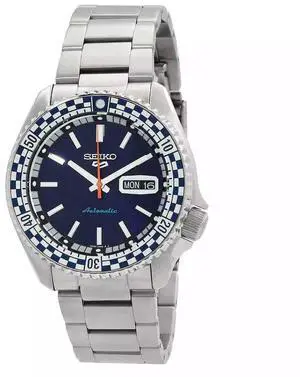 Seiko 5 Sports Blue Dial Automatic Sports 100M Men's Watch SRPK65K1