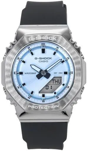 Casio G-Shock Light Blue Dial Sports Quartz 200M Women's Watch GM-S2110-2A