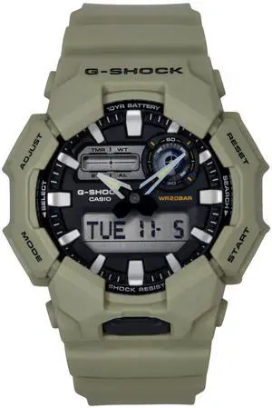 Casio G-Shock Black Dial Quartz Sport 200M Men's Watch GA-010-5A