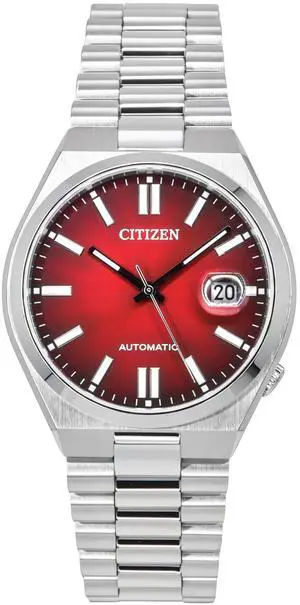 Citizen Tsuyosa Stainless Steel Burgundy Dial Automatic NJ0150-56W Men's Watch
