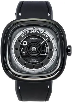 Sevenfriday T-Series Black Dial Automatic Casual Men's Watch SF-T1-04