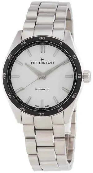 Hamilton Jazzmaster White Dial Automatic Casual 100M Men's Watch H36205110