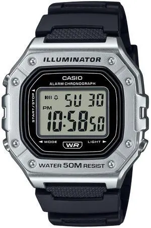 Casio Standard Digital Resin Strap Quartz W-218HM-7AV Men's Watch