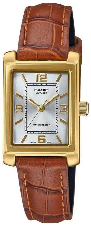 Casio Standard Silver Dial Quartz Dress Women's Watch LTP-1234GLL-7A Casio Standard Silver Dial Quartz Dress Women's Watch LTP-1234GLL-7A