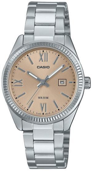 Casio Standard Peach Dial Quartz Dress Women's Watch LTP-1302DD-4A2V