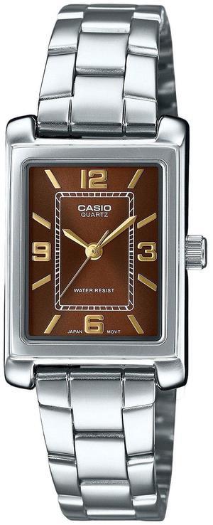 Casio Standard Brown Dial Quartz Dress Women's Watch LTP-1234DD-5A