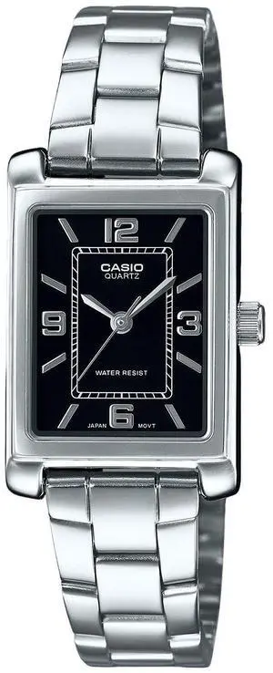 Casio Standard Black Dial Quartz Dress Women's Watch LTP-1234DD-1A
