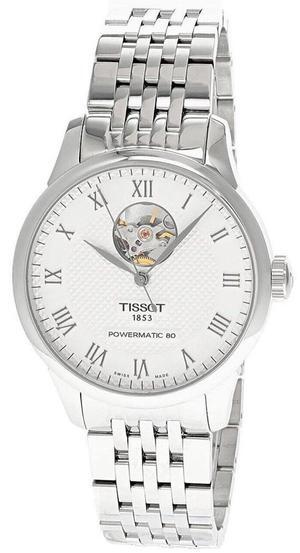 Tissot Le Locle Open Heart Silver Dial Automatic Men's Watch T006.407.11.033.02