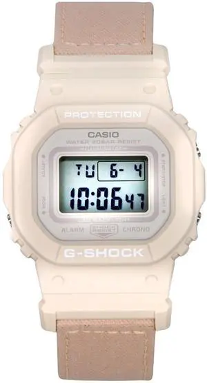 Casio G-Shock Cream Dial Quartz Sports 200M Women's Watch GMD-S5600CT-4