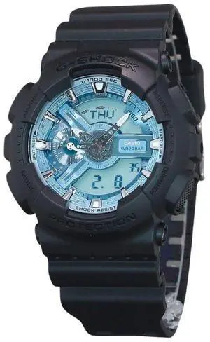 Casio G-Shock Ocean Blue Dial Quartz Sports 200M Men's Watch GA-110CD-1A2