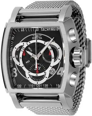 Invicta S1 Rally Chronograph Black Dial Quartz 100M Men's Watch 46007