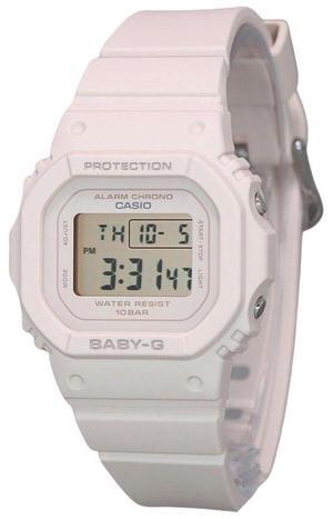 Casio Baby-G Digital Beige Pink Resin Strap Quartz BGD-565U-4 100M Women's Watch