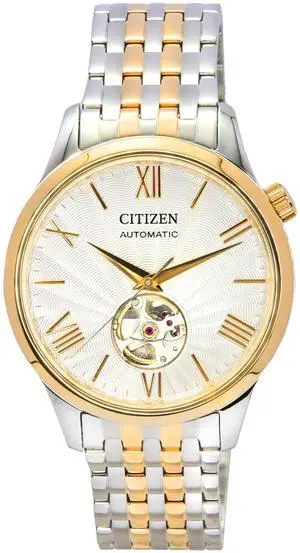 Citizen White Dial Automatic Dress Men's Watch NH9136-88A