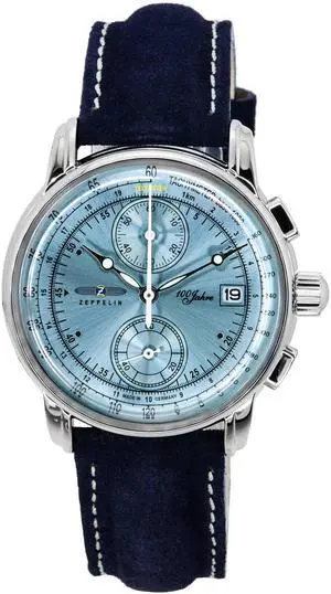 Zeppelin 100 Jahre Chronograph Quartz 86704 Men's Watch