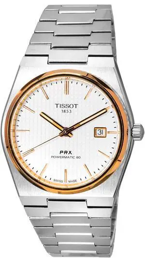 Tissot PRX T-Classic Powermatic 80 Dress T137.407.21.031.00 Men's Watch