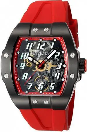 Invicta JM Correa Silicone Skeleton Dial Automatic 44649 Men's Watch