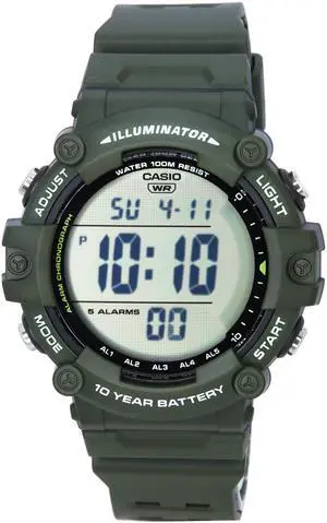 Casio Standard Digital Quartz AE-1500WHX-3A AE1500WHX-3 100M Men's Watch