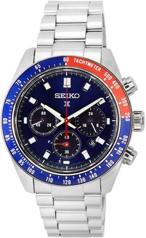 Seiko Prospex Speedtimer Chronograph Blue Dial SSC913P1 100M Men's Watch