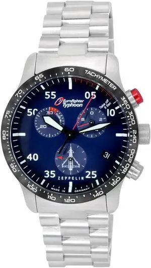 Zeppelin Eurofighter Chronograph Quartz 7298M-3_SET 7298M3_SET Men's Watch