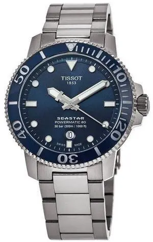 Tissot Seastar Automatic Diver's T120.407.11.041.03 T1204071104103 Men's Watch