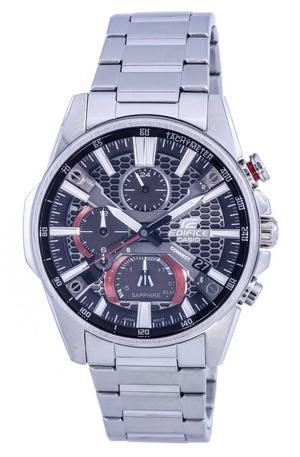 Casio Edifice Mobile Link Analog Solar EQB-1200D-1A EQB1200D-1 100M Men's Watch