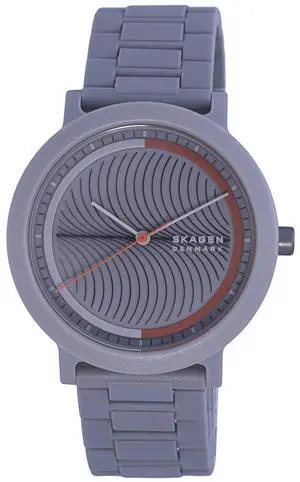 Skagen Aaren Tide Ocean Material Grey Dial Quartz SKW6772 Men's Watch