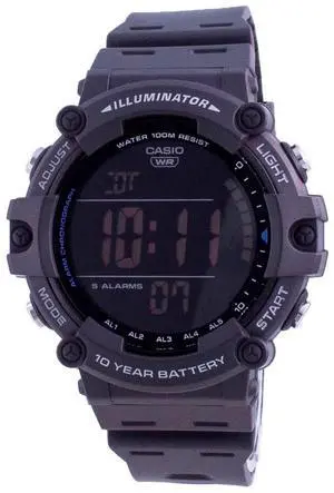 Casio Youth Illuminator Digital AE-1500WH-8B AE1500WH-8B 100M Men's Watch