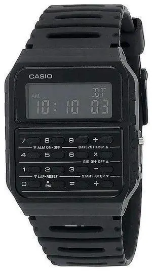 Casio Youth Data Bank CA-53WF-1B CA53WF-1B Quartz Unisex Watch
