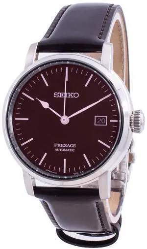 Seiko Presage Riki Watanabe Automatic Brown Enamel SPB115J1 100M Men's Watch