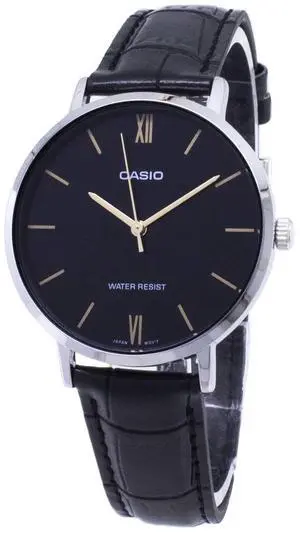 Casio Quartz LTP-VT01L-1B LTPVT01L-1B Analog Women's Watch