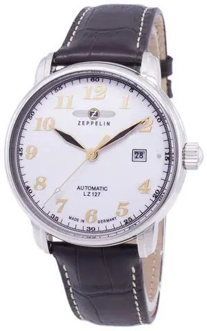Zeppelin Series LZ127 Graf Germany Made Automatic 7656-1 76561 Men's Watch