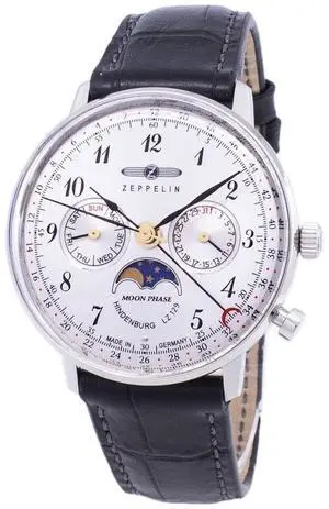 Zeppelin Series LZ 129 Hindenburg Germany Made 7037-1 70371 Men's Watch